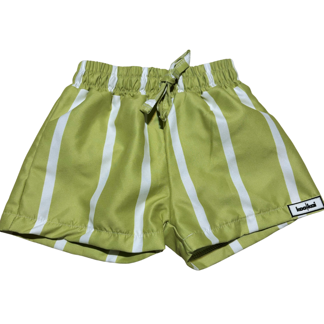 Green Stripe Boardies