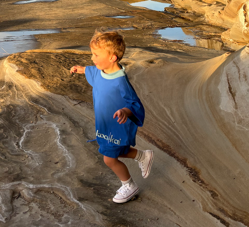 Koah running beach