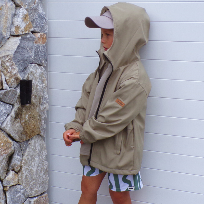 Tan Windbreaker